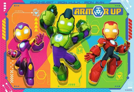 IRON MAN & HIS AWESOME FRIENDS 35PC PUZZLE