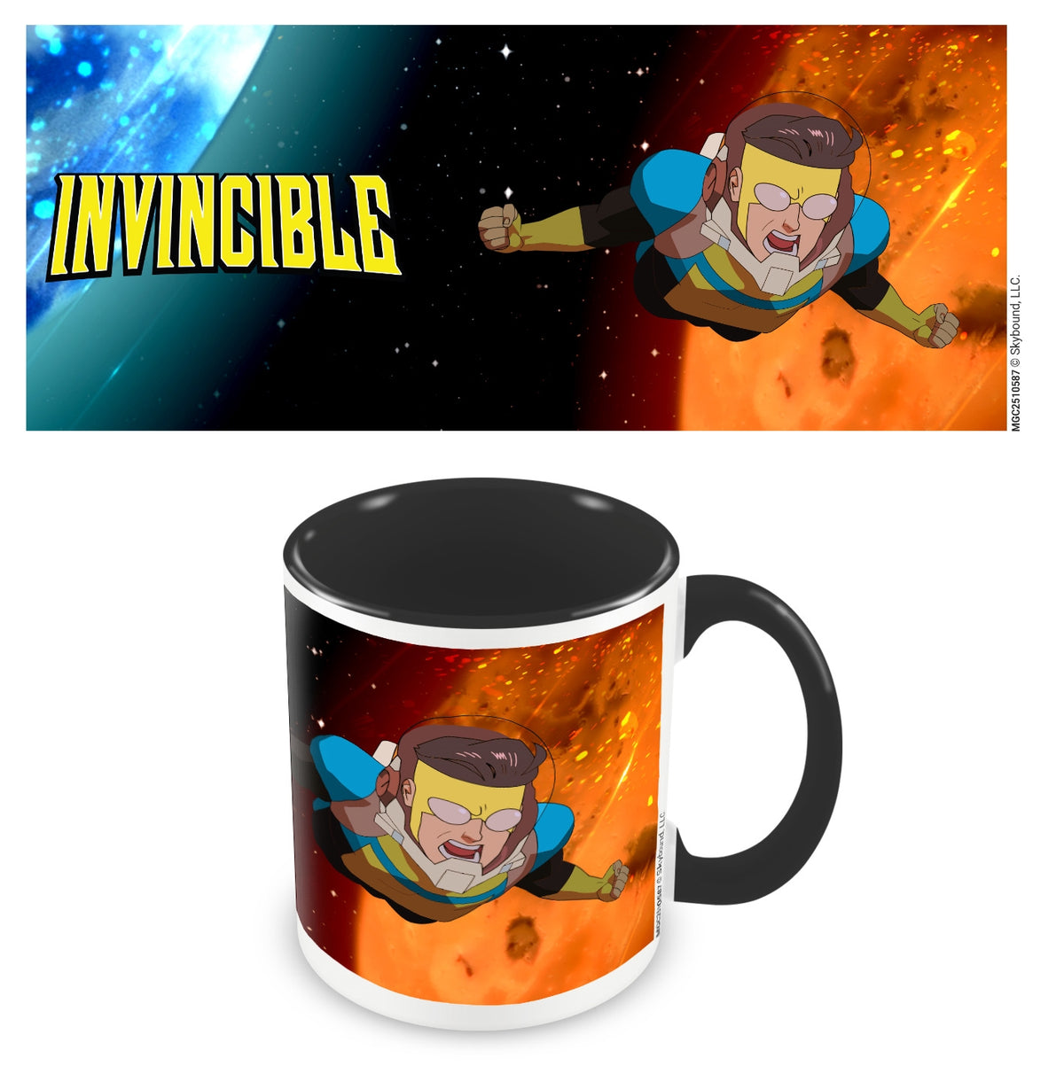 INVINCIBLE SPACE BLACK MUG