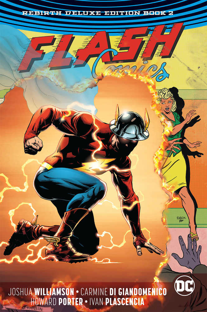 FLASH REBIRTH DELUXE COLLECTOR'S HARDCOVER BOOK 02