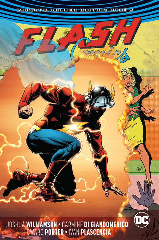 FLASH REBIRTH DELUXE COLLECTOR'S HARDCOVER BOOK 02