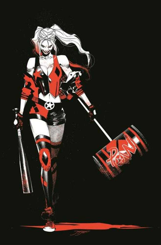 HARLEY QUINN BLACK WHITE RED TPB