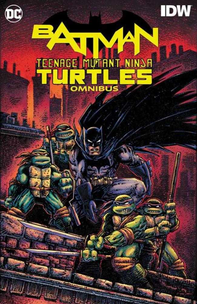 BATMAN TEENAGE MUTANT NINJA TURTLES OMNIBUS HARDCOVER