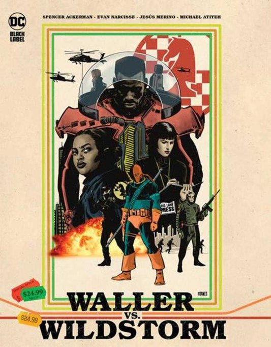 WALLER VS WILDSTORM HARDCOVER (MATURE)