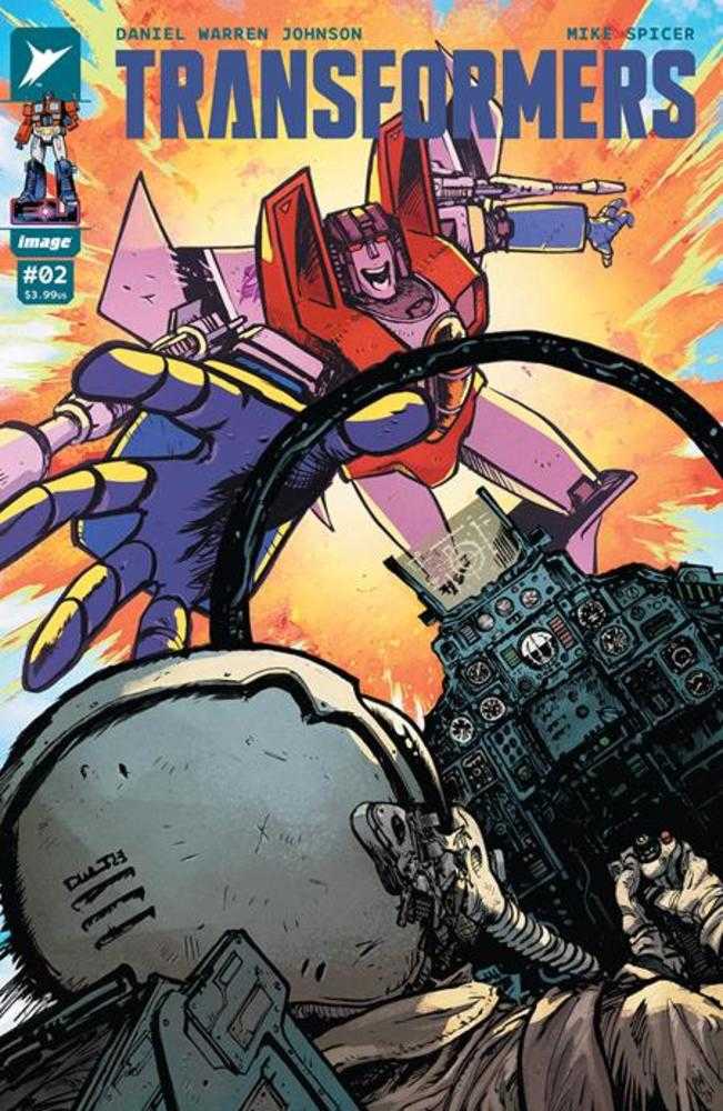 TRANSFORMERS #2 COVER A (Image 2023) 1st Print Comic