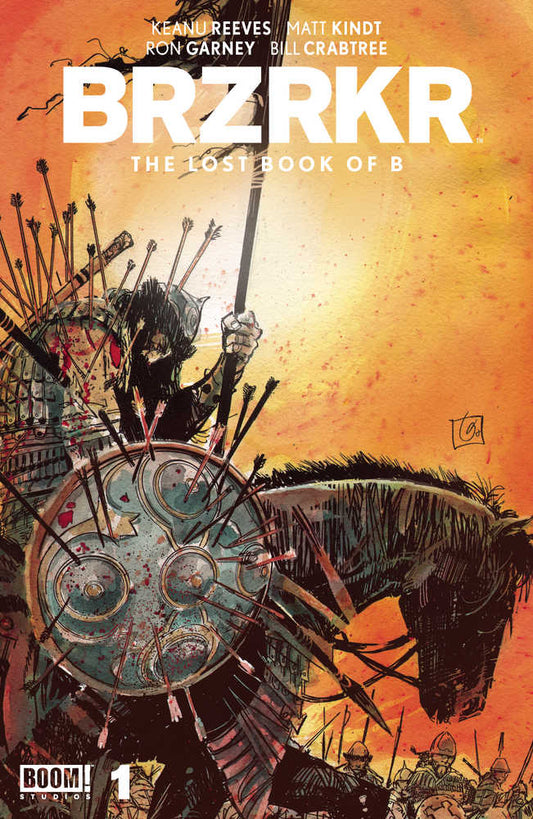 BRZRKR THE LOST BOOK OF B #1 COVER A GARNEY (MATURE)