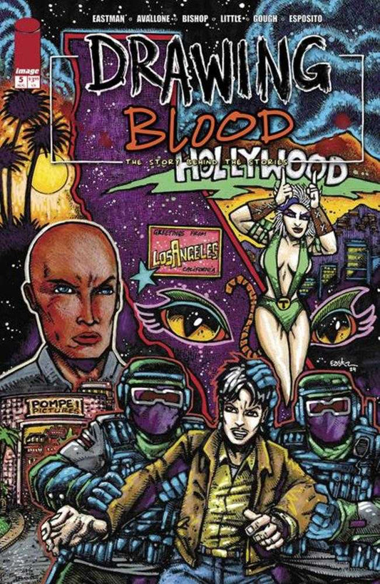 DRAWING BLOOD #5 (OF 12) COVER A KEVIN EASTMAN