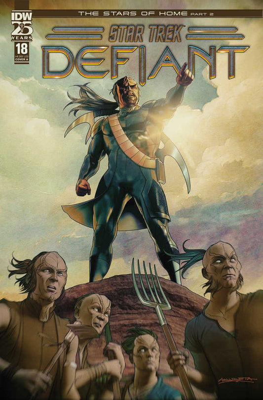 STAR TREK: DEFIANT #18 COVER A (UNZUETA)