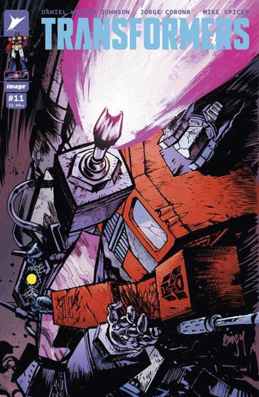 TRANSFORMERS #11 COVER A DANIE WARREN JOHNSON & MIKE SPICER