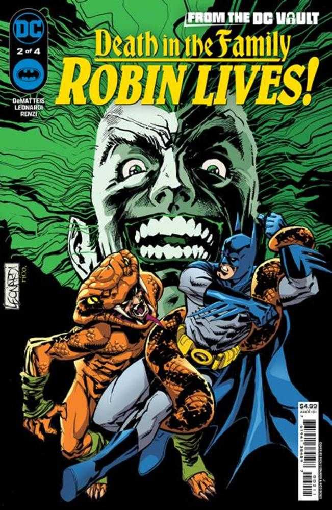 FROM THE DC VAULT DEATH IN THE FAMILY ROBIN LIVES #2 (OF 4) COVER A RICK LEONARDI