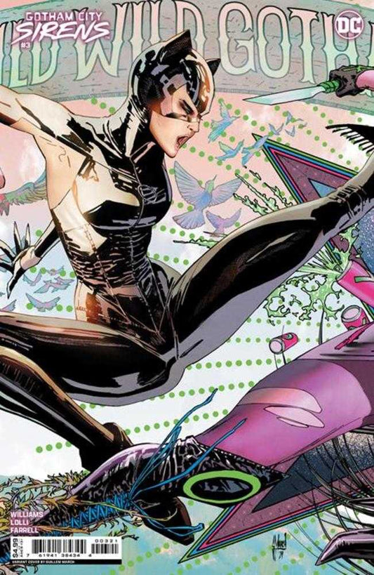 GOTHAM CITY SIRENS #3 (OF 4) COVER D GUILLEM MARCH CONNECTING CARD STOCK VARIANT