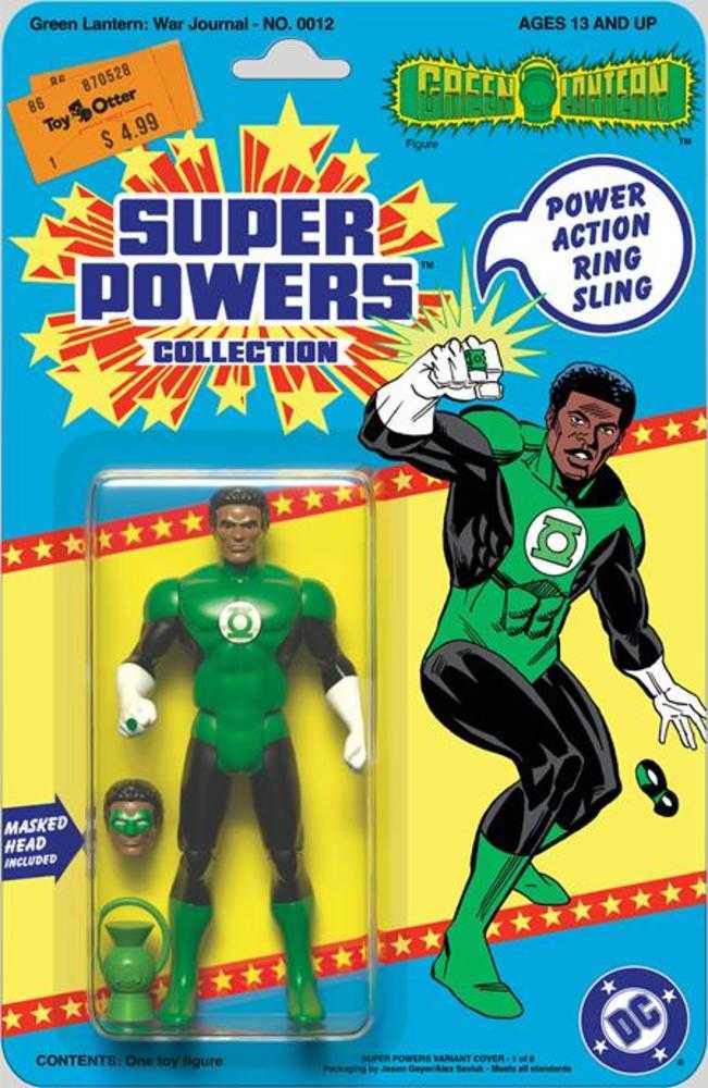 GREEN LANTERN WAR JOURNAL #12 COVER C JASON GEYER & ALEX SAVIUK DC SUPER POWERS CARD STOCK VARIANT