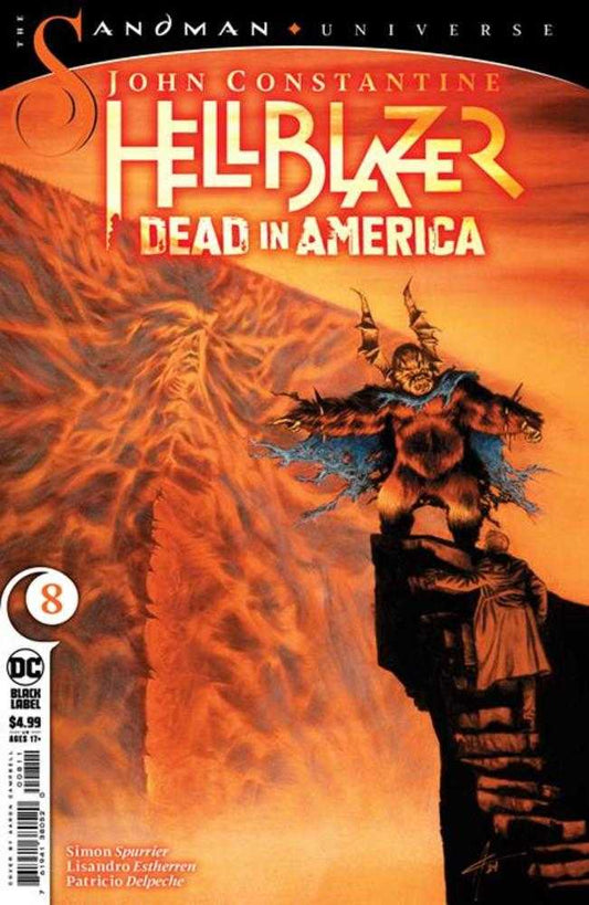 JOHN CONSTANTINE HELLBLAZER DEAD IN AMERICA #8 (OF 11) COVER A AARON CAMPBELL (MATURE)