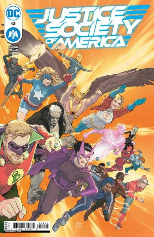 JUSTICE SOCIETY OF AMERICA #12 (OF 12) COVER A MIKEL JANIN