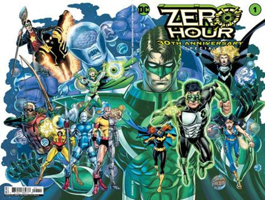 ZERO HOUR 30TH ANNIVERSARY SPECIAL #1 (ONE SHOT) COVER A DAN JURGENS & JERRY ORDWAY WRAPAROUND