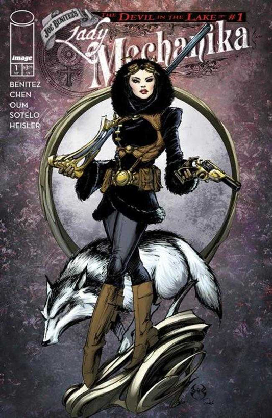 LADY MECHANIKA THE DEVIL IN THE LAKE #1 (OF 4) COVER A JOE BENITEZ