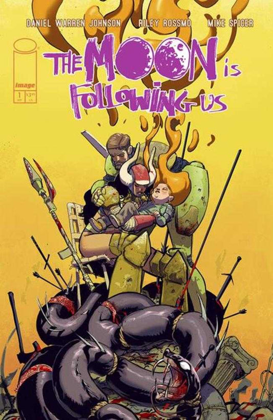 THE MOON IS FOLLOWING US #1 (OF 10) COVER A RILEY ROSSMO & MIKE SPICER