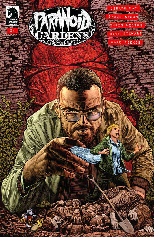 PARANOID GARDENS #4 COVER A WESTON