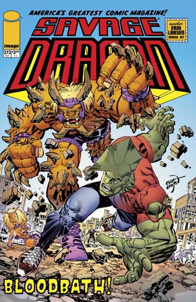 SAVAGE DRAGON #273 COVER A ERIK LARSEN (MATURE)