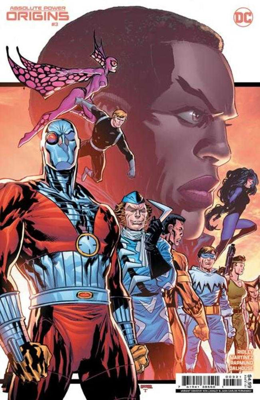 ABSOLUTE POWER ORIGINS #3 (OF 3) COVER B KEN LASHLEY CARD STOCK VARIANT