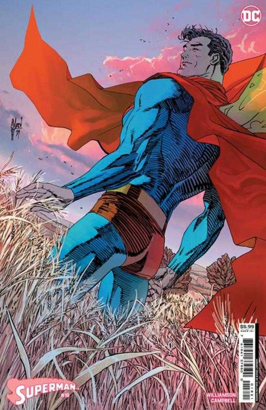 SUPERMAN #18 COVER B GUILLEM MARCH CARD STOCK VARIANT (ABSOLUTE POWER)