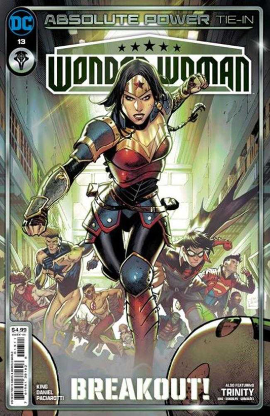 WONDER WOMAN #13 COVER A TONY S DANIEL (ABSOLUTE POWER)
