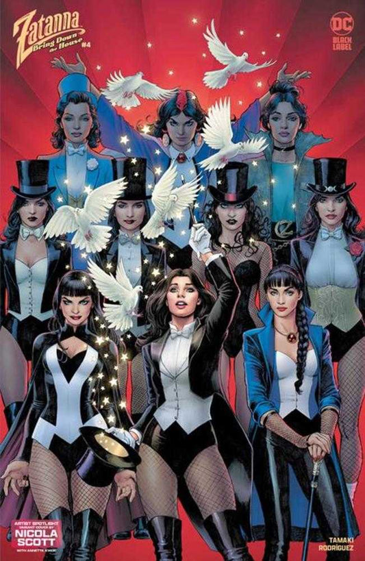 ZATANNA BRING DOWN THE HOUSE #4 (OF 5) COVER D NICOLA SCOTT ARTIST SPOTLIGHT VARIANT (MATURE)