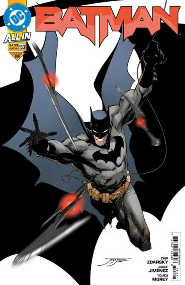 BATMAN #153 COVER A JORGE JIMENEZ