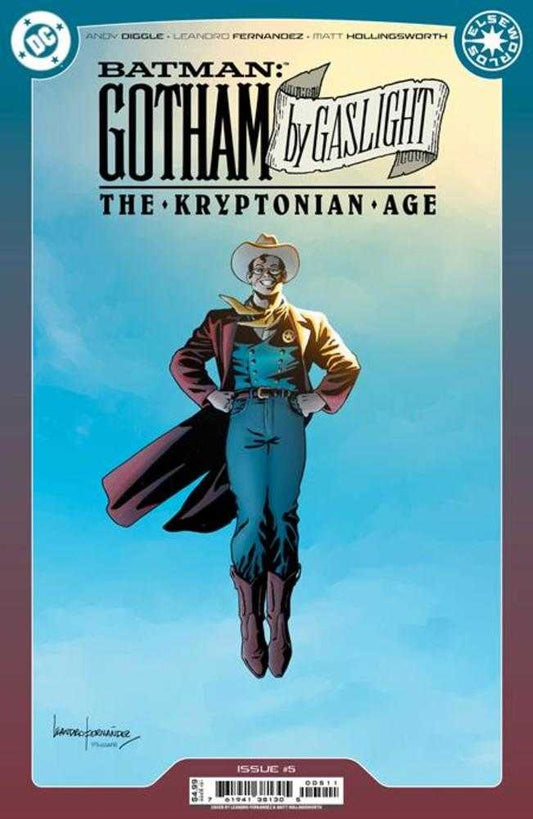 BATMAN GOTHAM BY GASLIGHT THE KRYPTONIAN AGE #5 (OF 6) COVER A LEANDRO FERNANDEZ