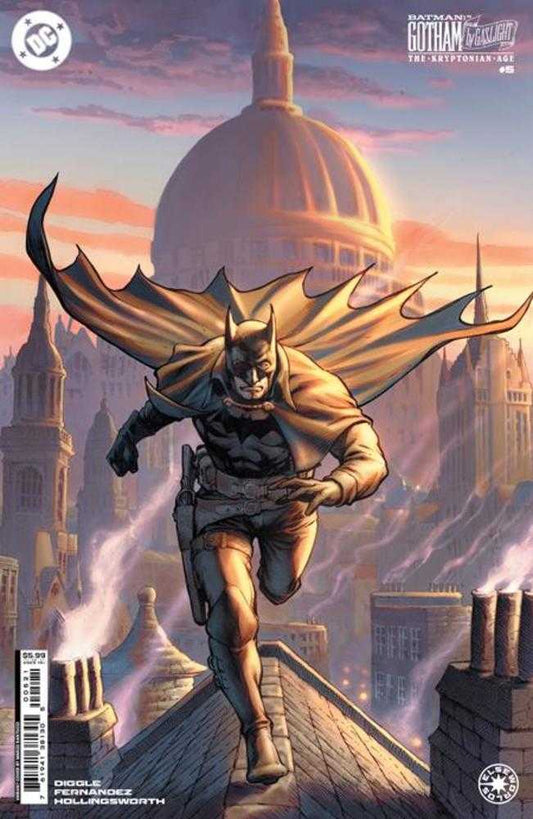 BATMAN GOTHAM BY GASLIGHT THE KRYPTONIAN AGE #5 (OF 6) COVER B MARCO SANTUCCI CARD STOCK VARIANT