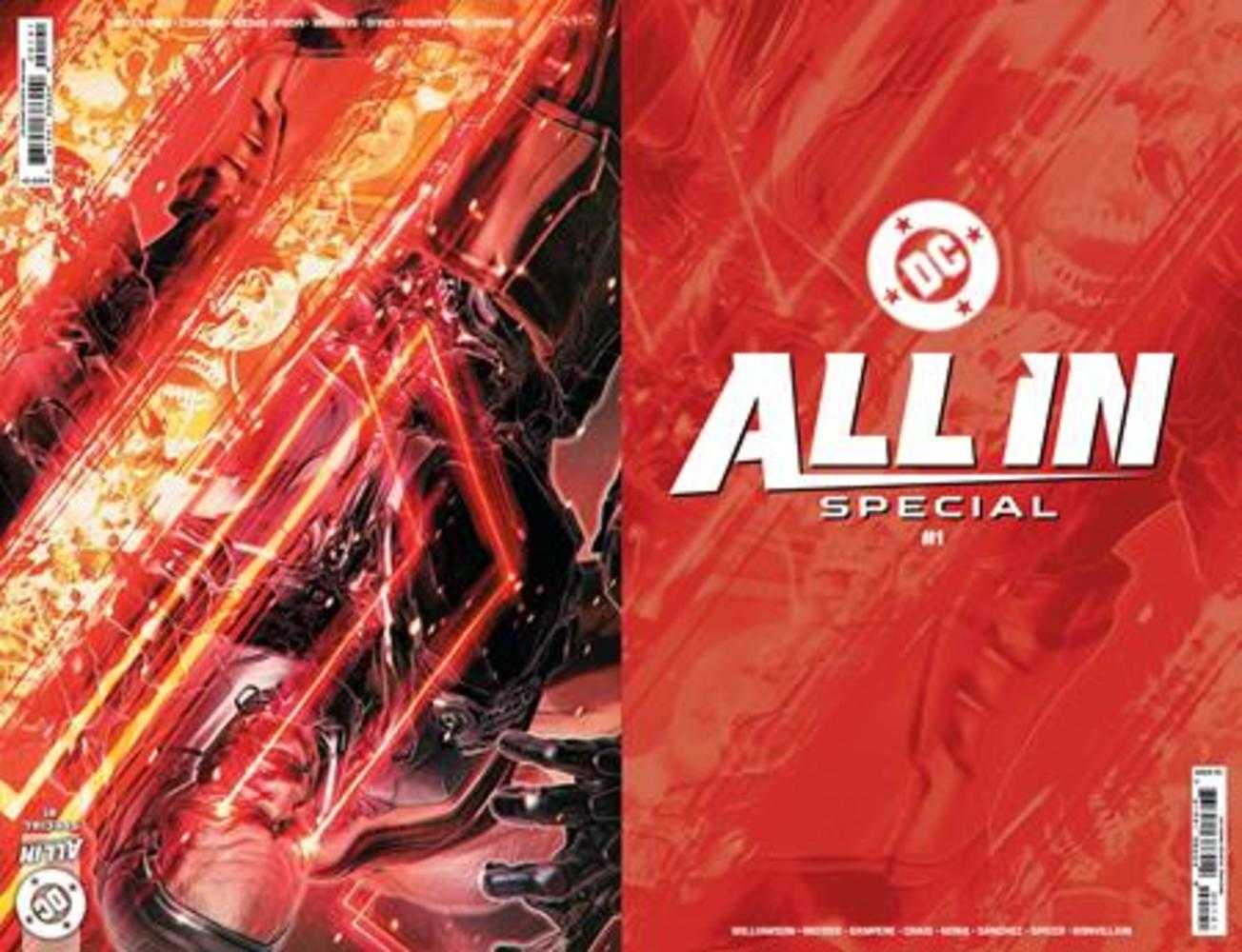 DC ALL IN SPECIAL #1 (ONE SHOT) COVER E 1 :25 JOHN GIANG WRAPAROUND CARD STOCK VARIANT