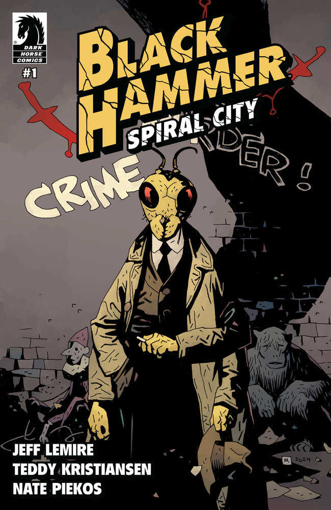 BLACK HAMMER SPIRAL CITY #1 COVER B MIGNOLA
