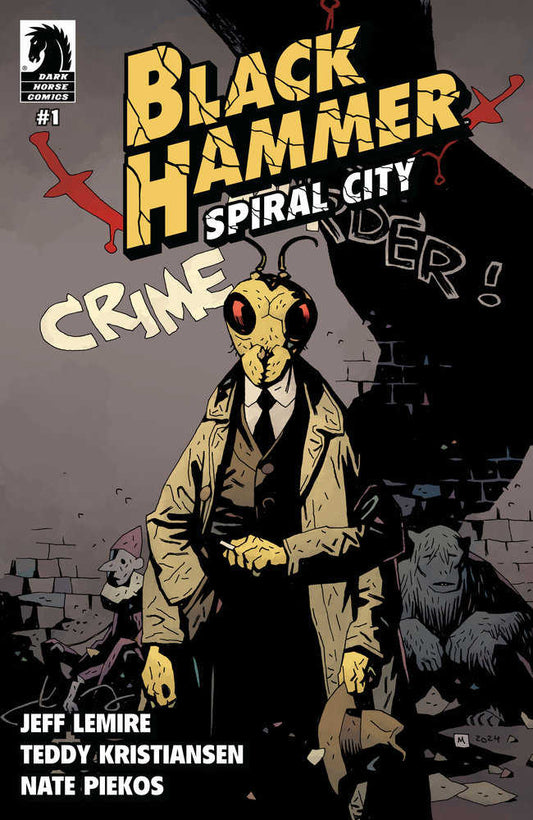 BLACK HAMMER SPIRAL CITY #1 COVER B MIGNOLA