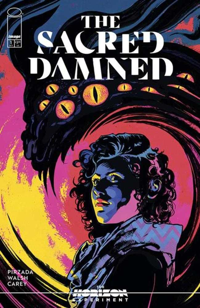 HORIZON EXPERIMENT SACRED DAMNED #1 (ONE SHOT) COVER A WALSH