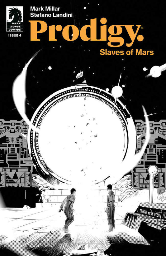 PRODIGY SLAVES OF MARS #4 COVER B BLACK & WHITE LANDINI (MATURE)