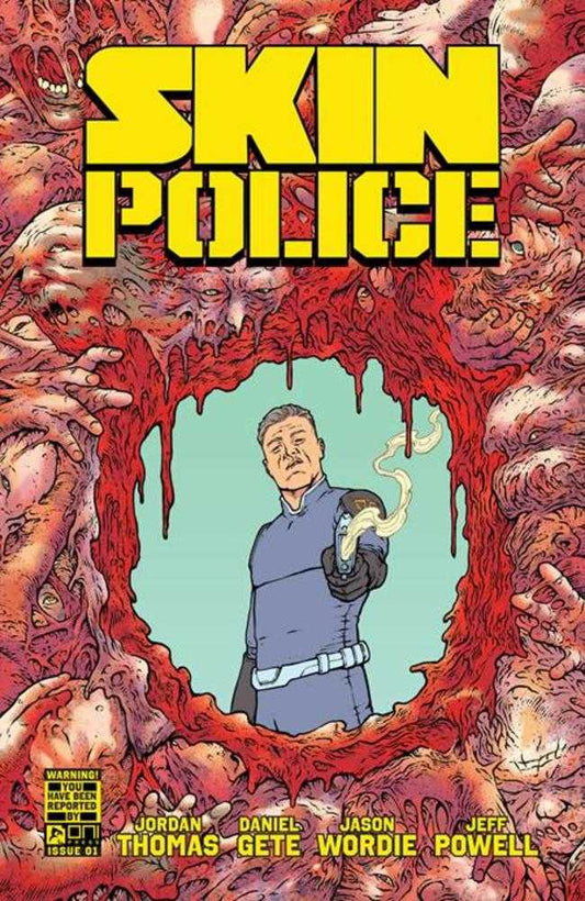 SKIN POLICE #1 (OF 4) COVER A DANIEL GETE JASON WORDIE (MATURE)