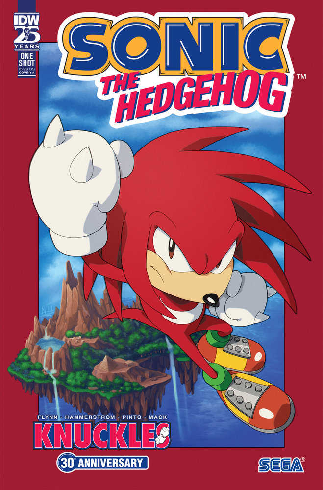 SONIC THE HEDGEHOG KNUCKLES 30TH ANNUAL SPECIAL #1 COVER A