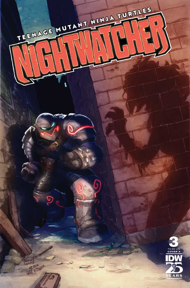 TEENAGE MUTANT NINJA TURTLES: NIGHTWATCHER #3 COVER A (PE)