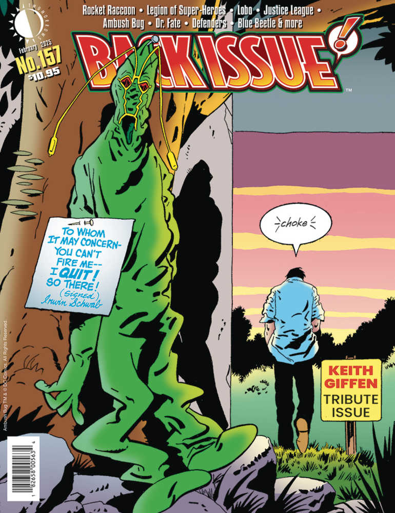 BACK ISSUE #157 KEITH GIFFEN TRIBUTE ISSUE