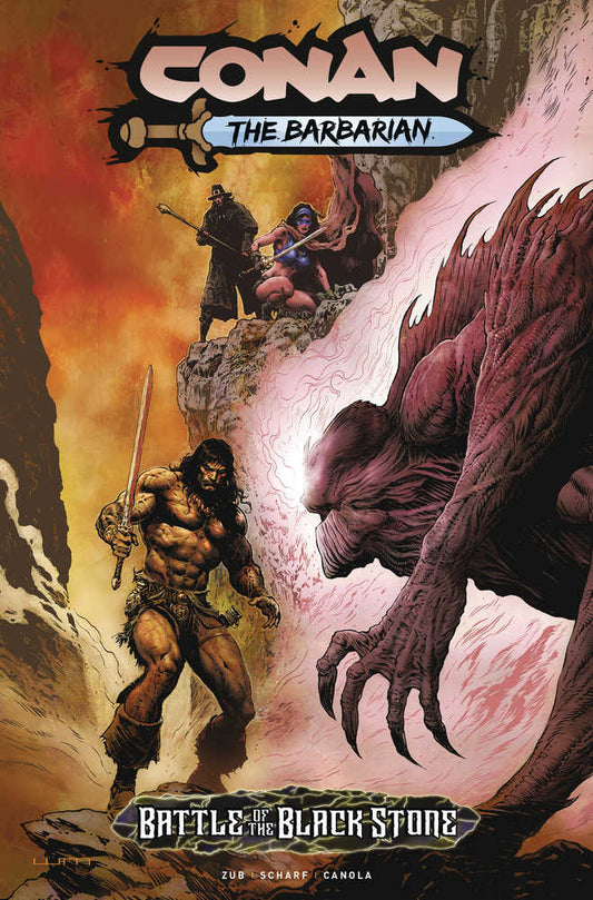 CONAN THE BARBARIAN BATTLE BLACKSTONE #3 (OF 4) COVER A SHARP (MATURE)