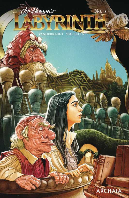 JIM HENSONS LABYRINTH #3 (OF 8) COVER A MALAVIA