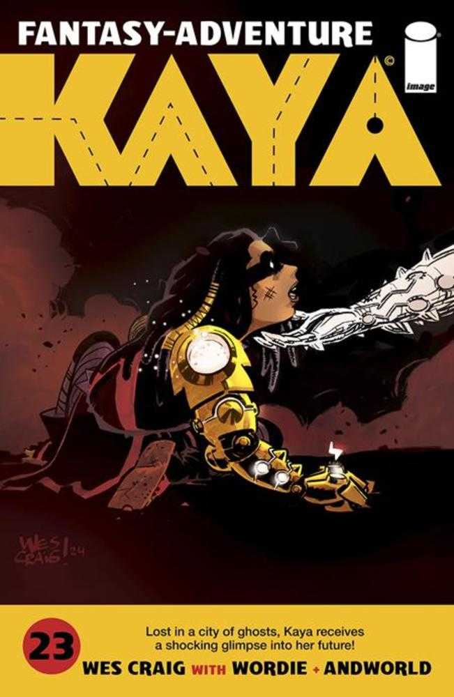 KAYA #23 COVER A WES CRAIG