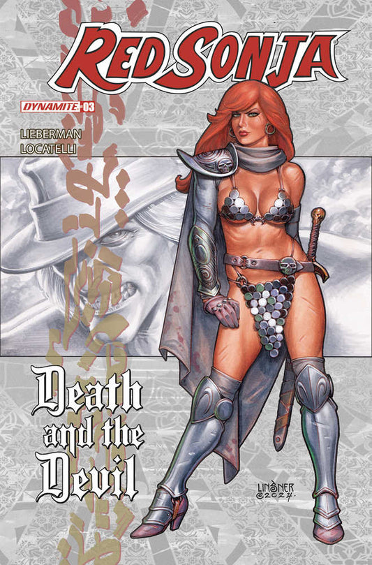 RED SONJA DEATH AND THE DEVIL #3 COVER A LINSNER
