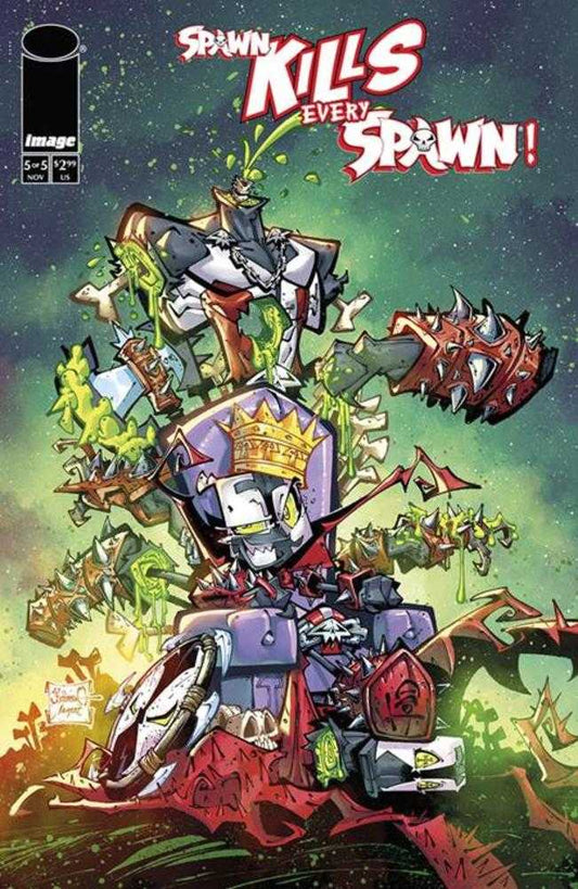 SPAWN KILLS EVERY SPAWN #5 (OF 5) COVER A ROB SKETCHCRAFT DUENAS