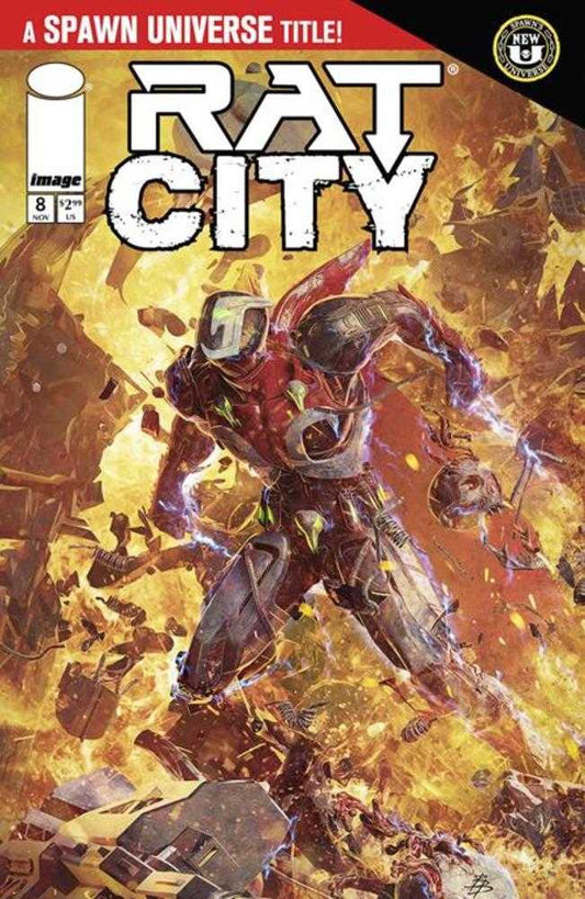 SPAWN RAT CITY #8 COVER A BJORN BARENDS