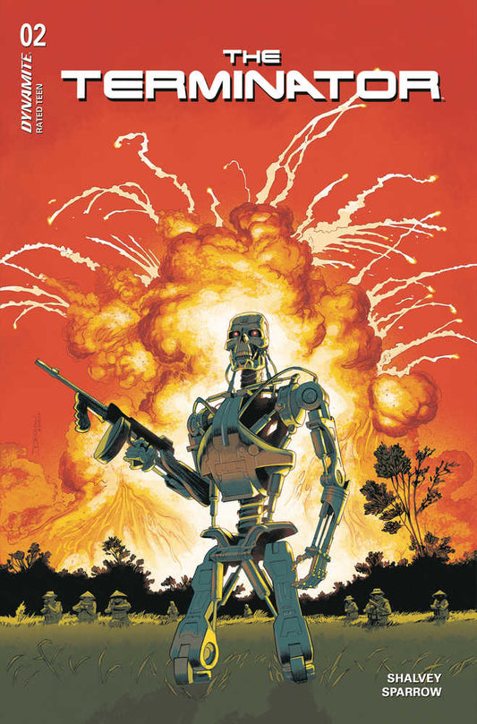TERMINATOR #2 COVER A SHALVEY