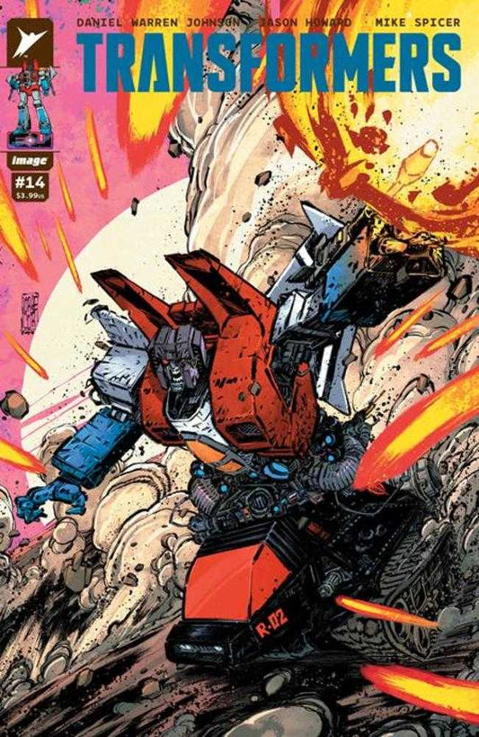 TRANSFORMERS #14 COVER B JORGE CORONA & MIKE SPICER VARIANT