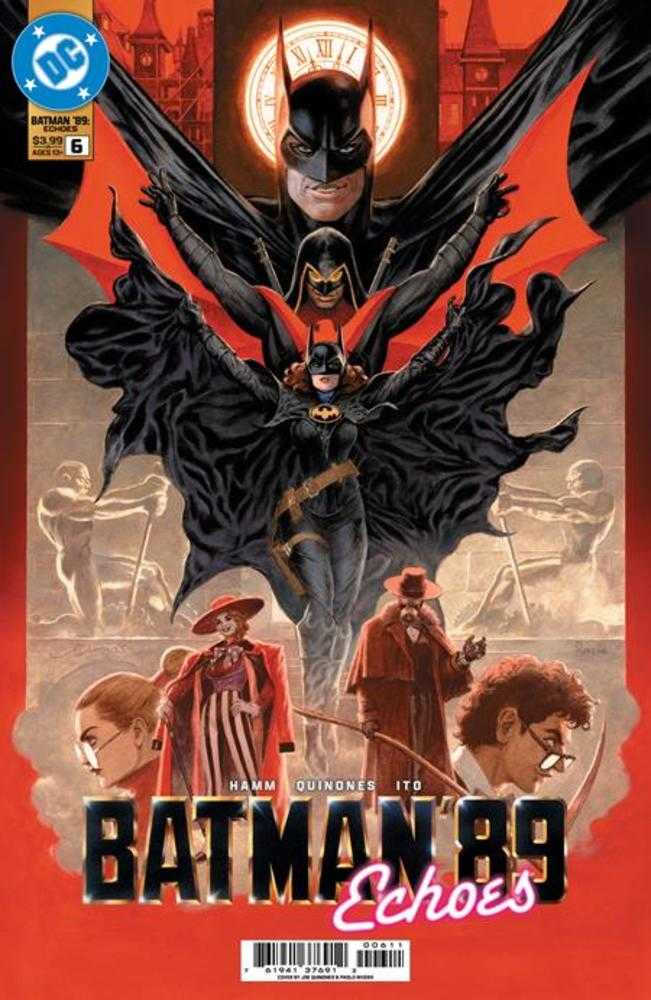 BATMAN 89 ECHOES #6 (OF 6) COVER A JOE QUINONES & PAOLO RIVERA