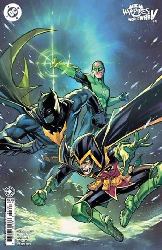 DC VS VAMPIRES WORLD WAR V #4 (OF 12) COVER C STEPHEN SEGOVIA CARD STOCK VARIANT