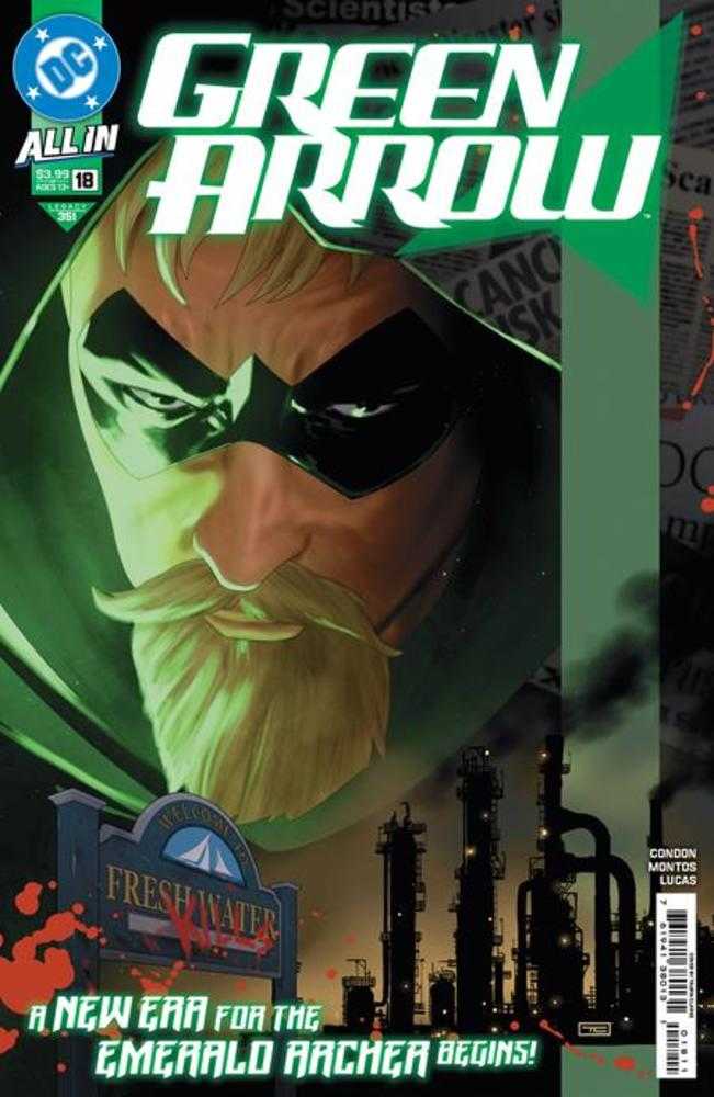 GREEN ARROW #18 COVER A TAURIN CLARKE