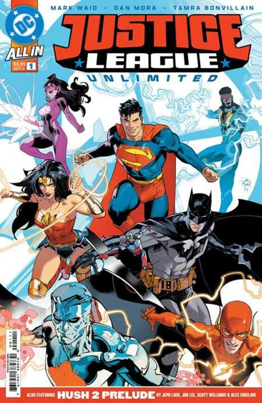 JUSTICE LEAGUE UNLIMITED #1 COVER A DAN MORA